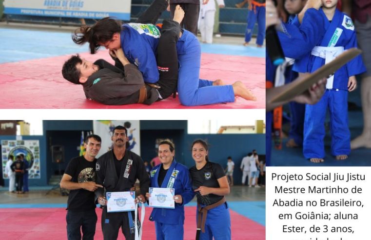 70 atletas de jiu jitsu de Abadia participam do campeonato brasileiro