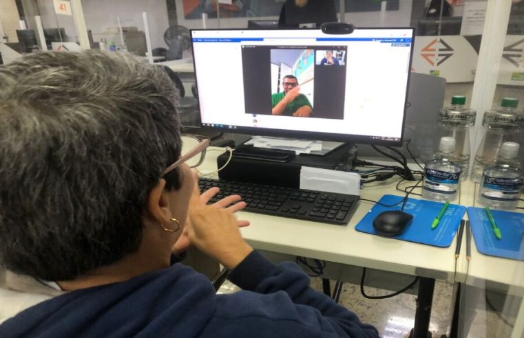 Detran disponibiliza atendimento virtual em Libras