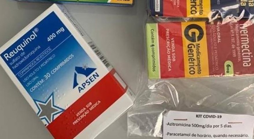 Defensores do “kit covid” condenados a pagar R$ 55 milhões por danos coletivos e à saúde