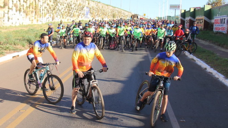 Prefeitura de Águas Lindas realiza o 2º Pedal Ambiental com a participação de mais de mil inscritos