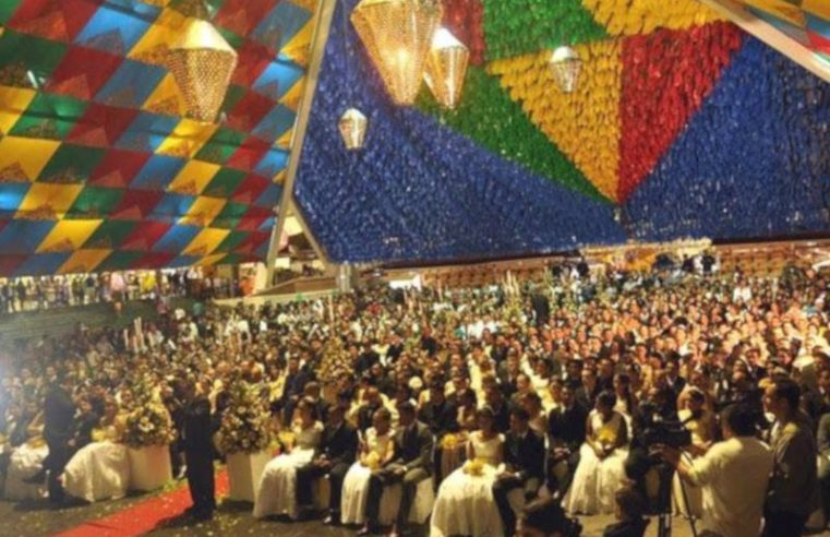 Casamento Coletivo de Campina Grande foi destaque na TV Globo