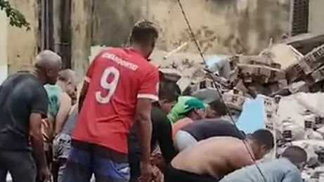 Desabamento parcial de edifício na região metropolitana do Recife gera preocupação