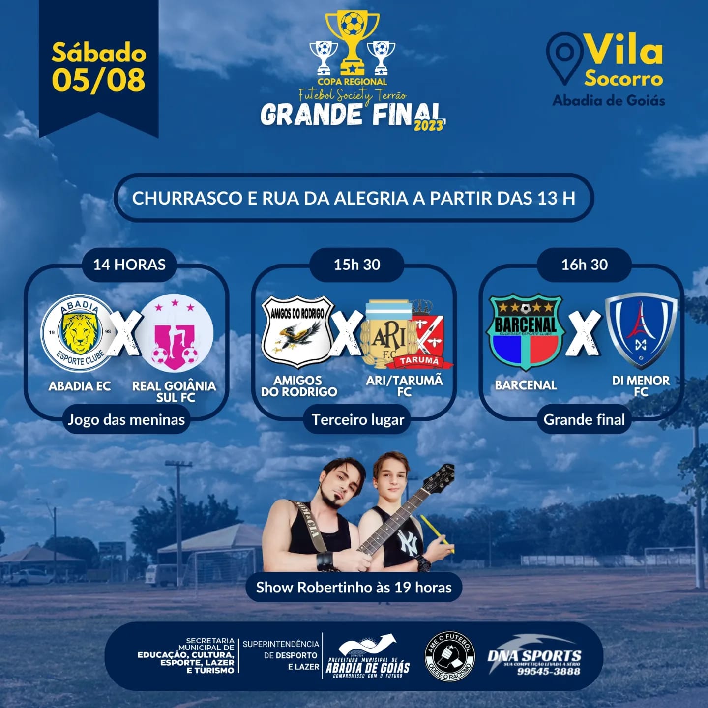 Vila do Socorro tem tarde recreativa e esportiva neste sábado