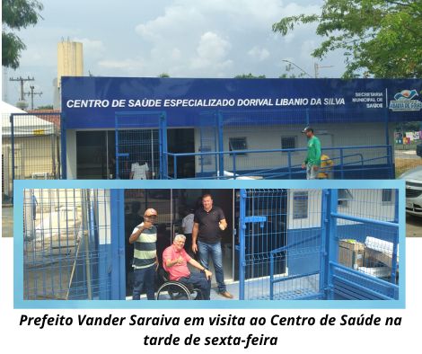 Abadia inaugura na 2ª-feira avançado Centro de Saúde