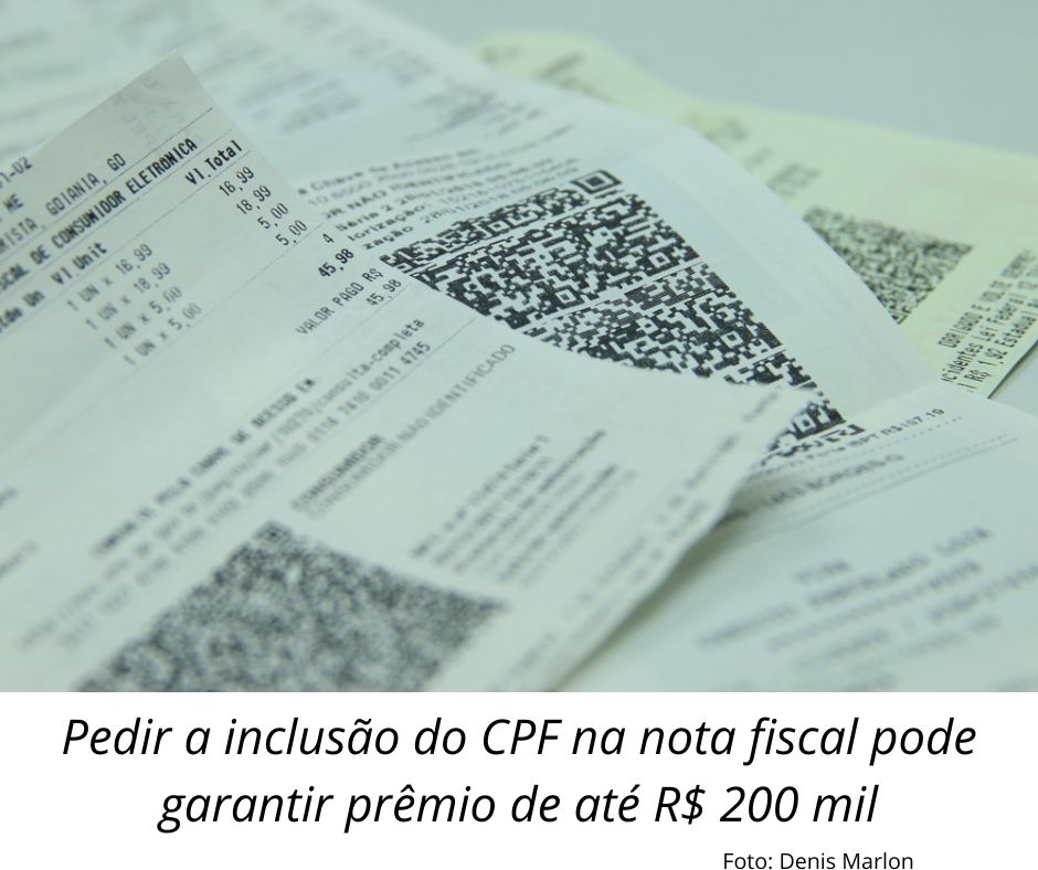 Economia alerta 176 ganhadores do Nota Fiscal Goiana para buscar prêmio