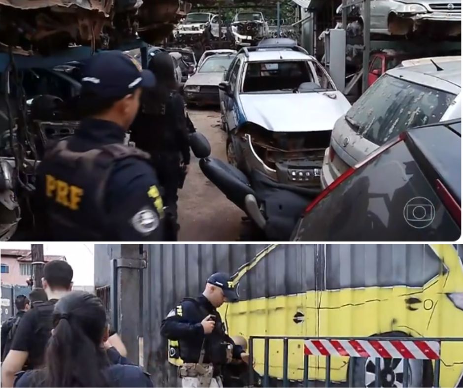 Peças de carros roubados em São Paulo eram vendidas em Goiás